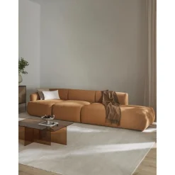 Chaise Longue Xl Componibile In Boucle Sofia*Westwing Collection Discount