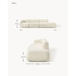 Chaise-Longue Componibile Xl In Teddy Sofia*Westwing Collection Online