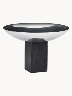 Ciotola Decorativa Con Base In Marmo Sapoto