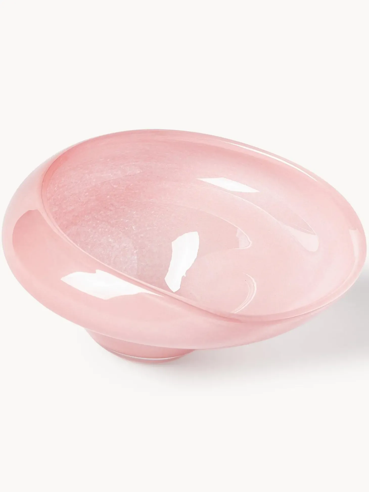 Ciotola Decorativa In Vetro Fatta A Mano Ashley