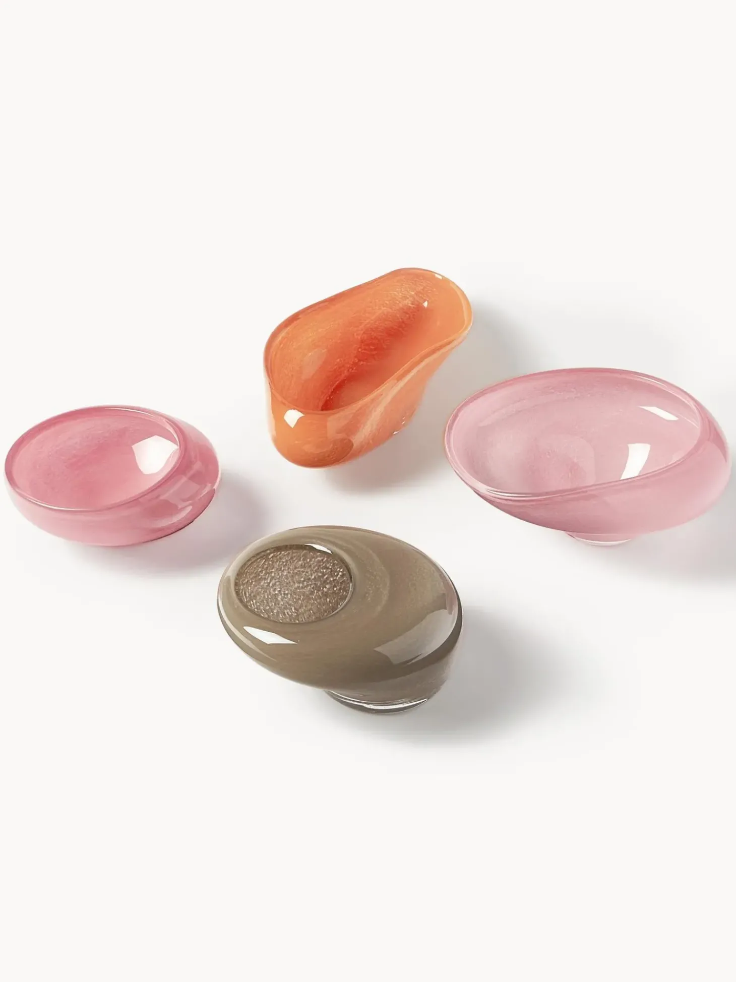 Ciotola Decorativa In Vetro Fatta A Mano Ashley