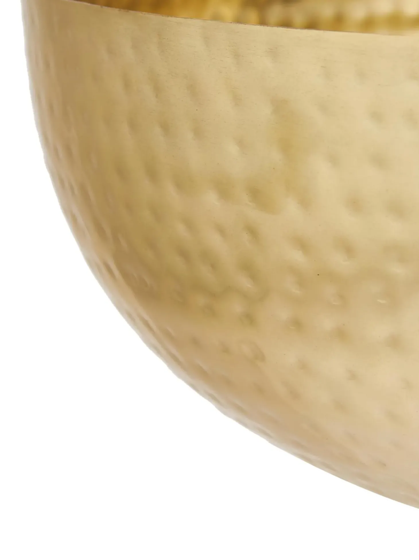 Ciotola Dorata Grande Zana O 35 Cm