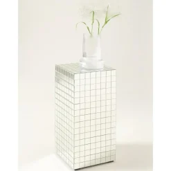 Colonna Decorativa Con Mosaico A Specchio Disco*Jotex Discount