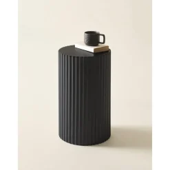 Colonna Decorativa Con Rilievo Scanalato Lunden*Jotex Fashion