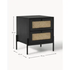 Comodino Con Cassetti Vienna*Westwing Collection Hot