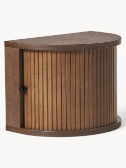 Comodino Da Parete Con Fronte Scanalato Calary