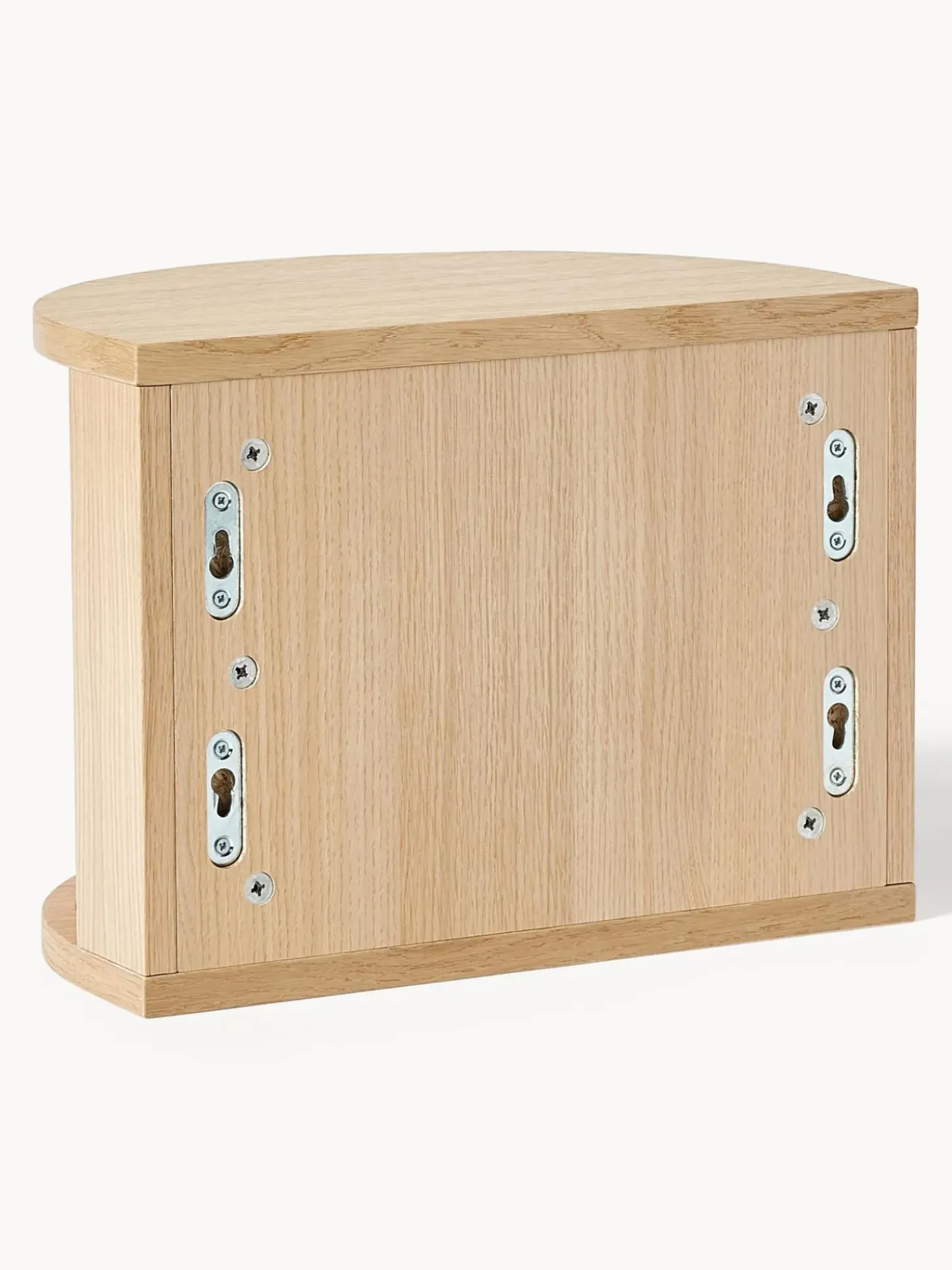 Comodino Da Parete Con Frontale Scanalato Calary