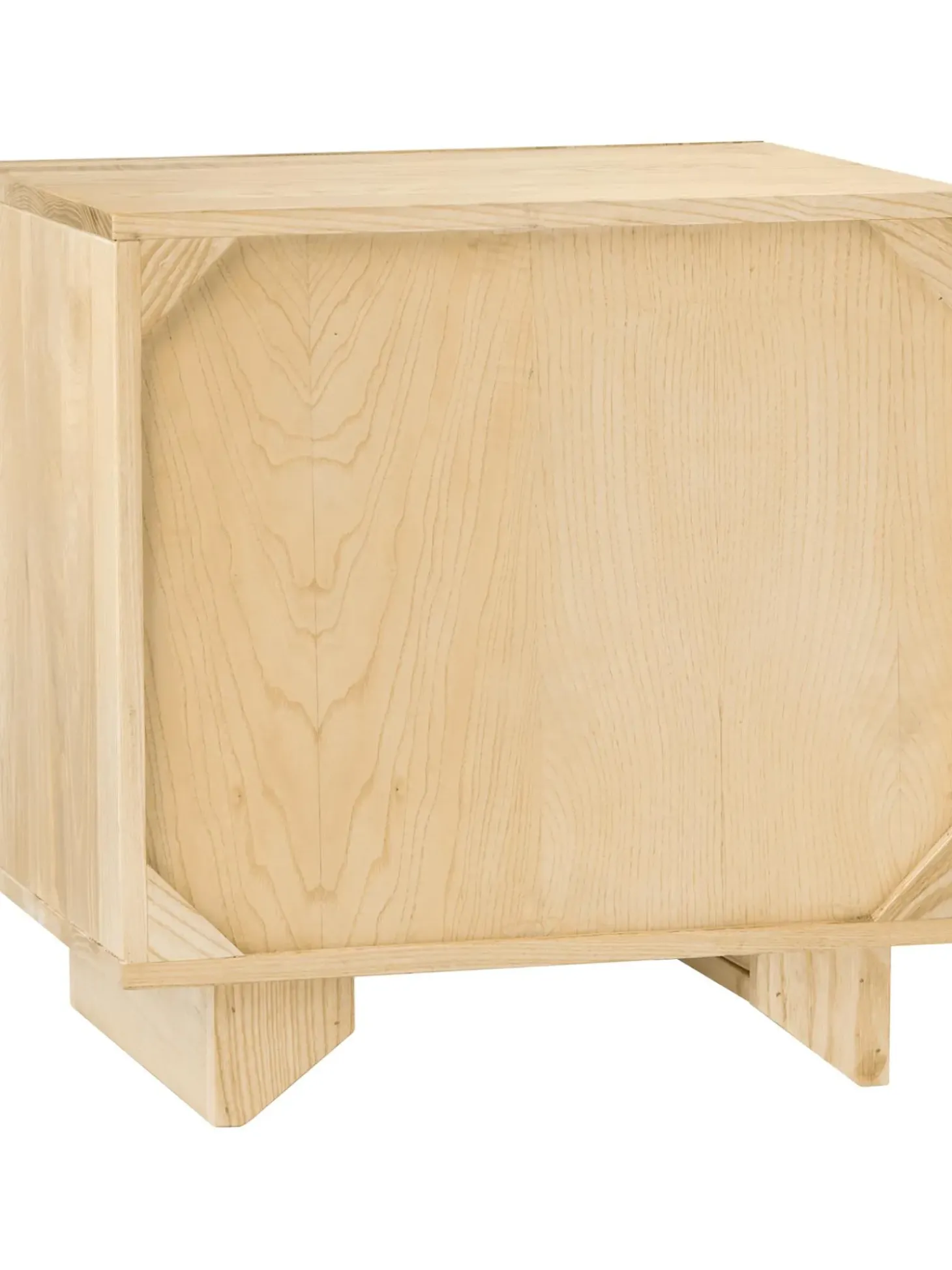 Comodino In Legno Di Frassino Massiccio Louis