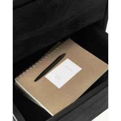 Comodino In Legno Di Mango Massiccio Con Cassetti Luca*Westwing Collection Clearance