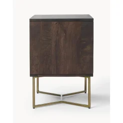 Comodino In Legno Di Mango Massiccio Con Cassetto Luca*Westwing Collection Online