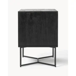 Comodino In Legno Di Mango Massiccio Con Cassetto Luca*Westwing Collection Clearance