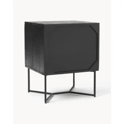 Comodino In Legno Di Mango Massiccio Con Cassetto Luca*Westwing Collection Clearance