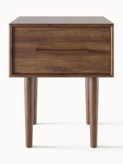 Comodino In Legno Di Mango Massiccio Paul