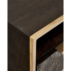 Comodino In Legno Di Mango Massiccio Harry*Westwing Collection Fashion