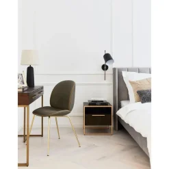 Comodino In Legno Di Mango Massiccio Harry*Westwing Collection Fashion