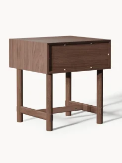 Comodino In Legno Di Quercia Con Cassetto Diana