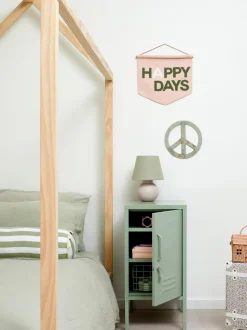 Comodino In Metallo The Shorty, Apertura Verso Destra O Sinistra