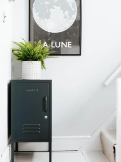 Comodino In Metallo The Shorty, Apertura Verso Destra O Sinistra