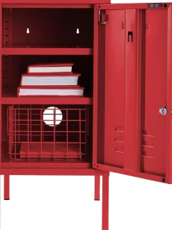 Comodino In Metallo The Shorty, Apertura Verso Sinistra O Destra