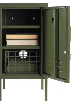 Comodino In Metallo The Shorty, Apertura Verso Sinistra O Destra