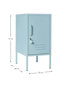 Comodino In Metallo The Shorty, Apertura Verso Destra O Sinistra