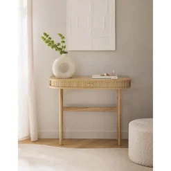 Consolle Con Frontale Scanalato Calary*Westwing Collection Discount