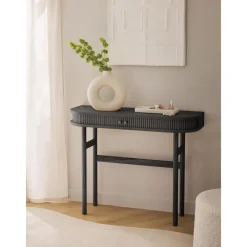 Consolle Con Frontale Scanalato Calary*Westwing Collection Discount