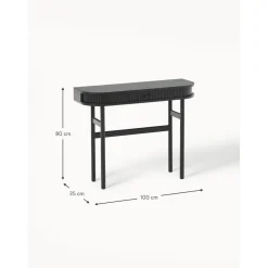 Consolle Con Frontale Scanalato Calary*Westwing Collection Discount