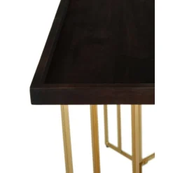 Consolle Con Piano In Legno Massiccio Luca*Westwing Collection Clearance