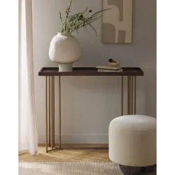 Consolle Con Piano In Legno Massiccio Luca*Westwing Collection Clearance