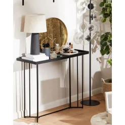 Consolle Con Piano In Legno Massiccio Luca*Westwing Collection New