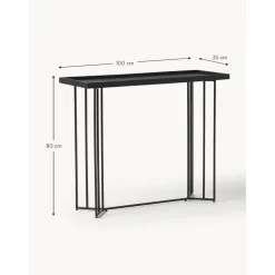 Consolle Con Piano In Legno Massiccio Luca*Westwing Collection New