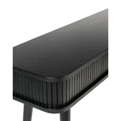 Consolle In Legno Con Vano Portaoggetti E Frontale Scanalato Barbier*Zuiver Best