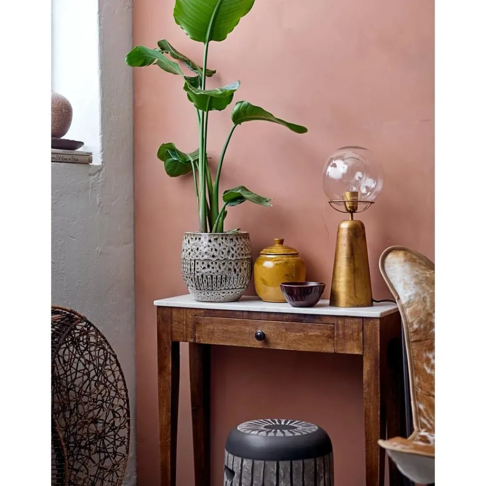 Consolle In Legno Di Mango Con Piano In Marmo Hauge*Bloomingville Sale