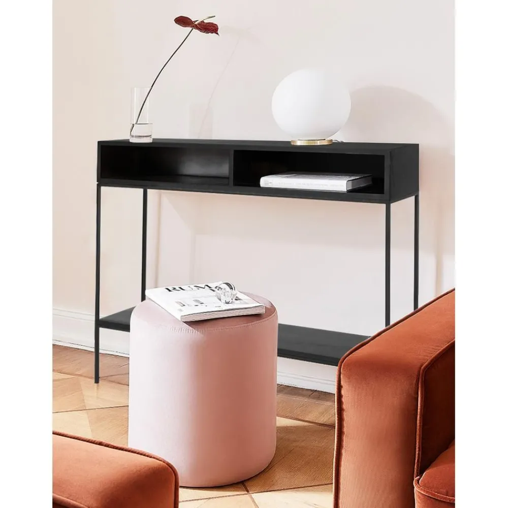 Consolle In Legno Massiccio Con Vani A Giorno Lyle*Westwing Collection Best