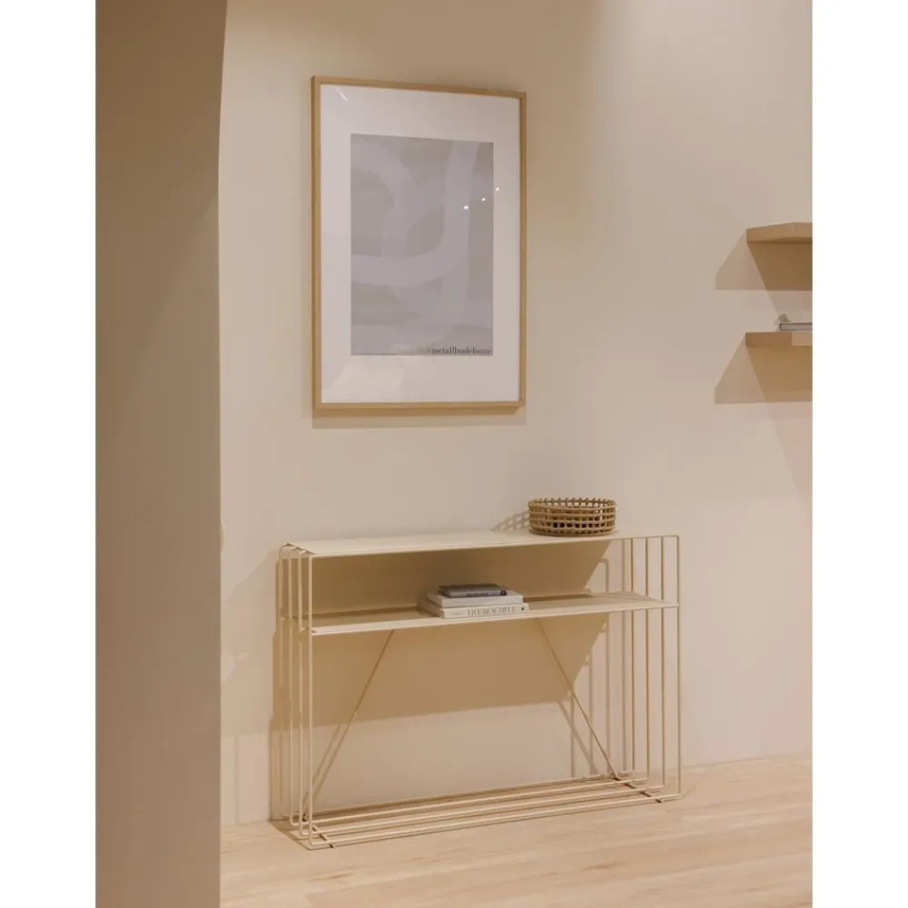 Consolle In Metallo Ria*Metallbude Outlet