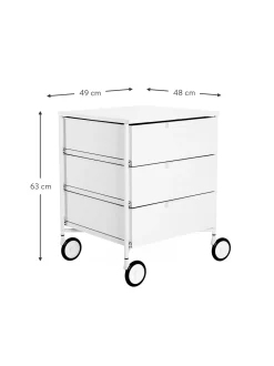 Contenitore Con Ruote Con 3 Cassetti Mobil