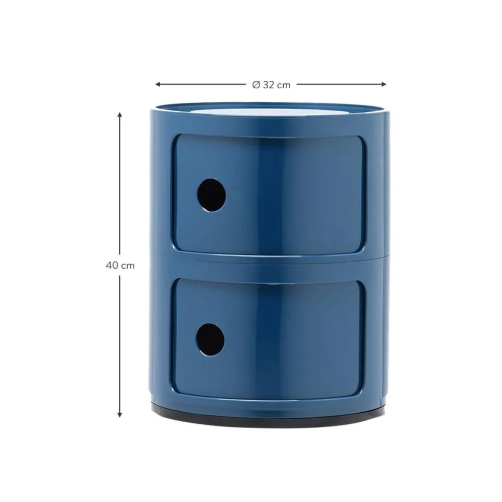 Contenitore Di Design Con 3 Cassetti Componibili*Kartell Sale