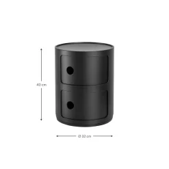 Contenitore Di Design Con 2 Cassetti Componibili*Kartell New