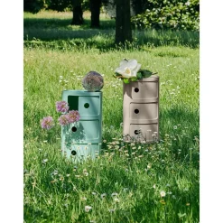 Contenitore Di Design Con 3 Cassetti Componibili Bio*Kartell Outlet