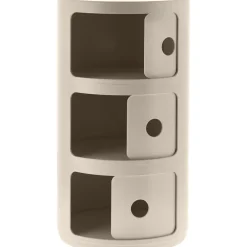 Contenitore Di Design Con 3 Cassetti Componibili Bio*Kartell Outlet
