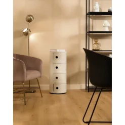 Contenitore Di Design Con 4 Cassetti Componibili*Kartell Clearance