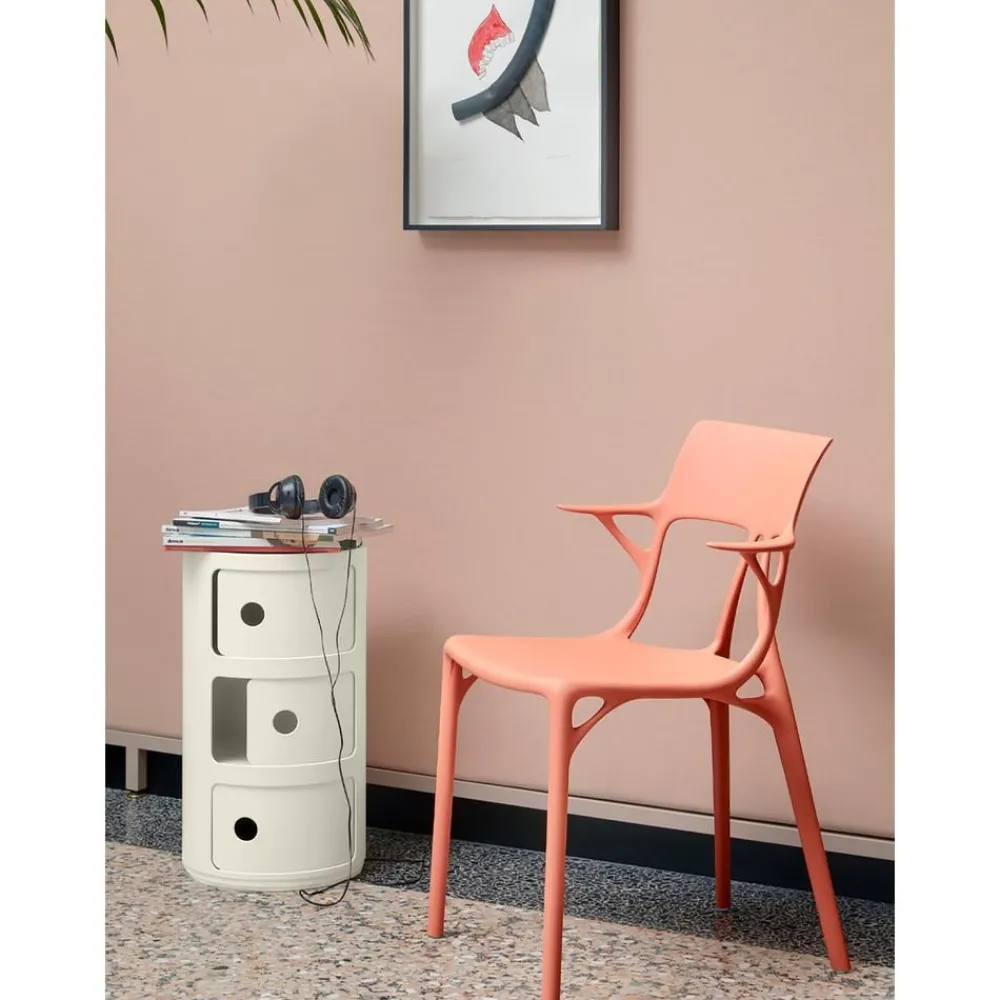 Contenitore Di Design Con 3 Cassetti Componibili*Kartell Clearance