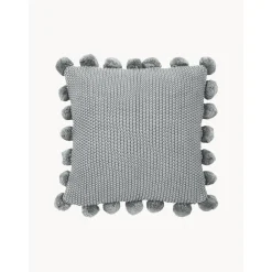 Copricuscino A Maglia Con Pompon Molly*Westwing Collection Clearance