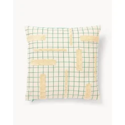 Copricuscino A Quadretti Con Dettagli Decorativi Wade*Westwing Collection Fashion