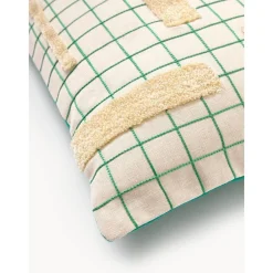 Copricuscino A Quadretti Con Dettagli Decorativi Wade*Westwing Collection Fashion