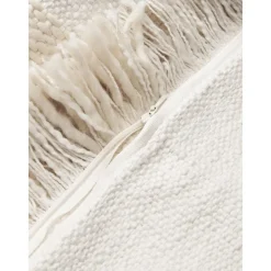 Copricuscino A Quadri Con Frange Kaspar*Westwing Collection Clearance