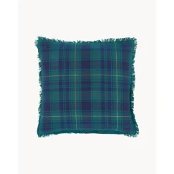 Copricuscino A Quadri Con Frange Stirling*Westwing Collection Fashion