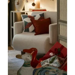 Copricuscino A Quadri Con Motivo Natalizio Evangeline*Westwing Collection Online