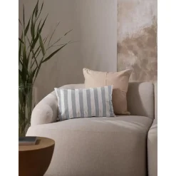 Copricuscino A Righe Color Grigio/Bianco Timon*Westwing Collection Best